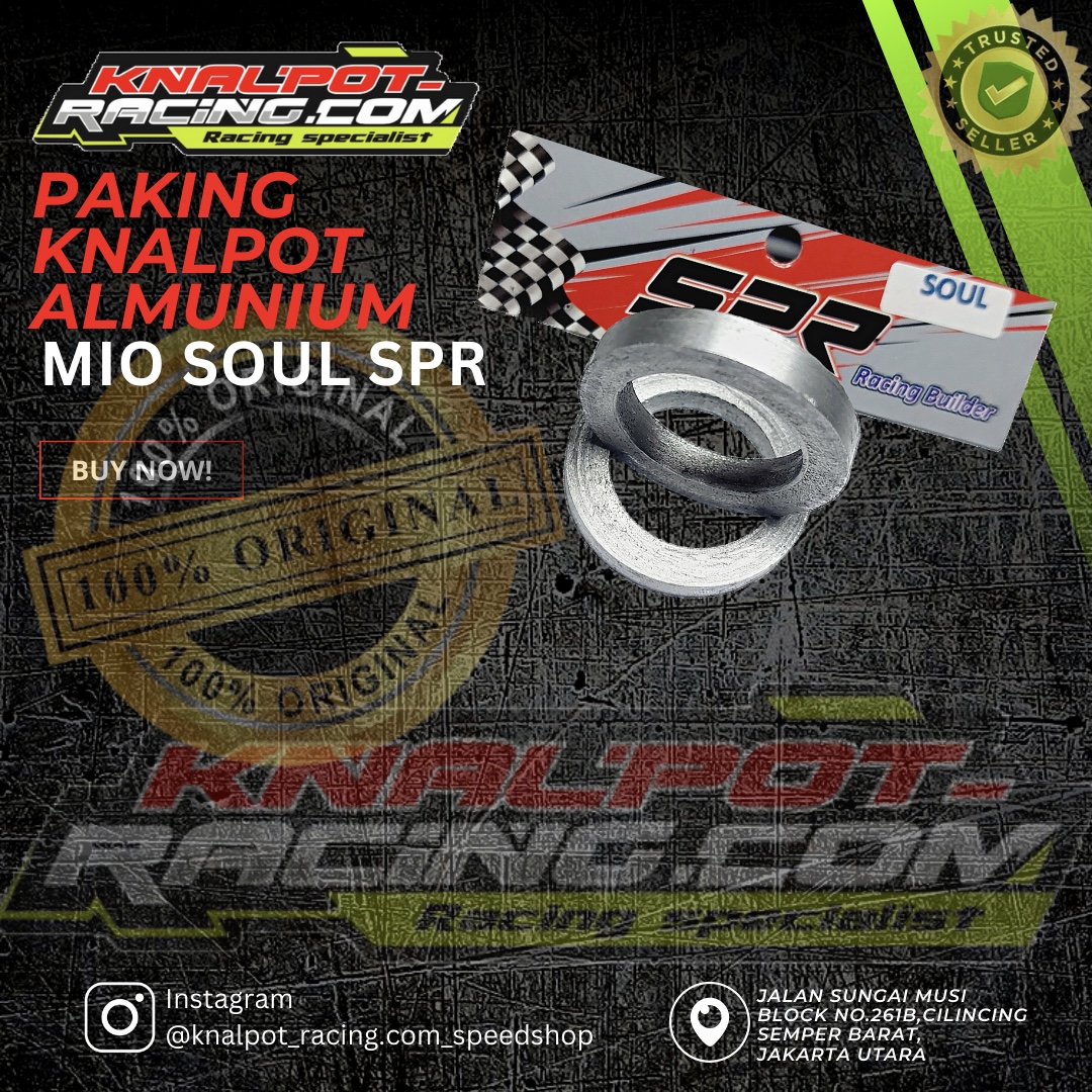 PAKING KNALPOT ALMUNIUM MIO SOUL SPR